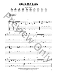 Linus And Lucy Guitar and Fretted sheet music cover